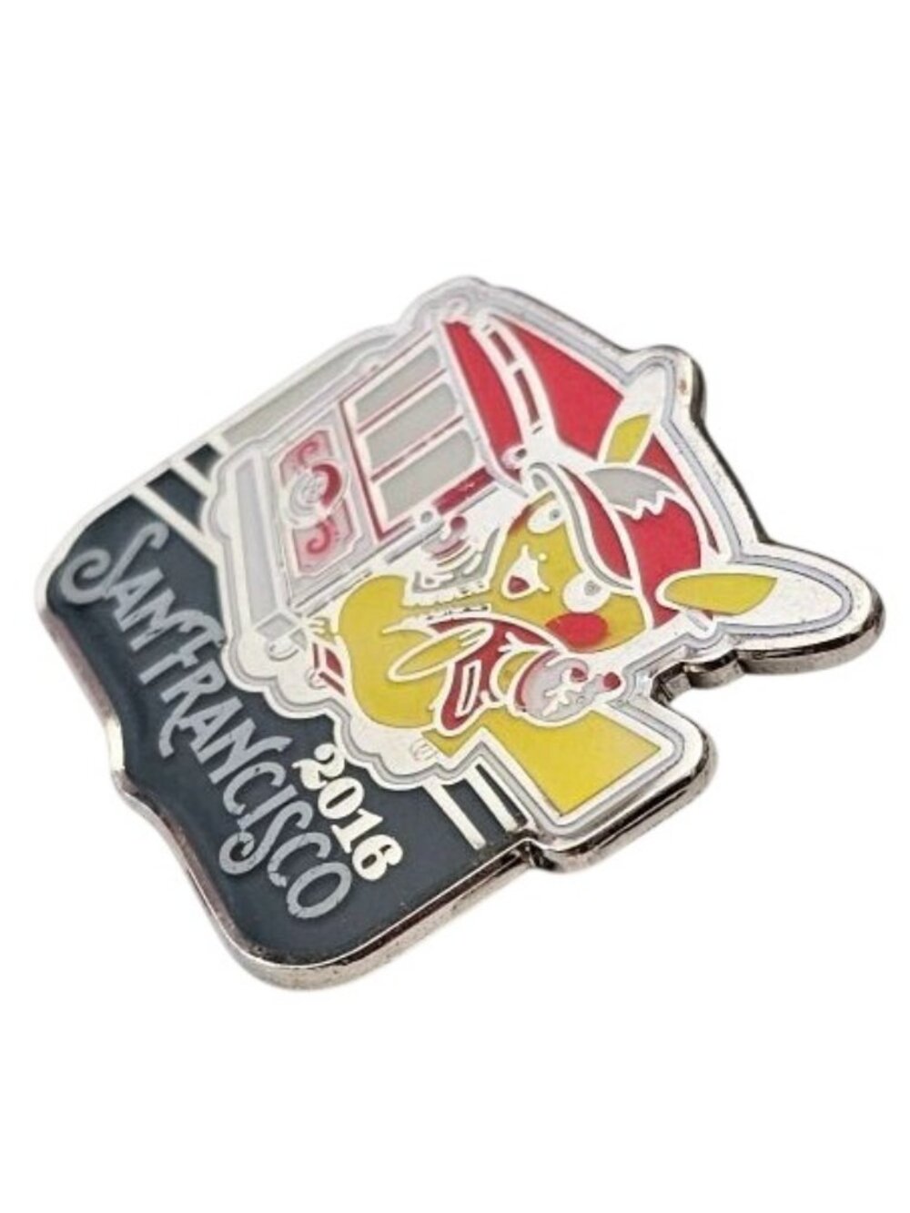 2016 Pokémon San Francisco World Championship Pikachu Collector Pin J867 - Picture 2 of 5